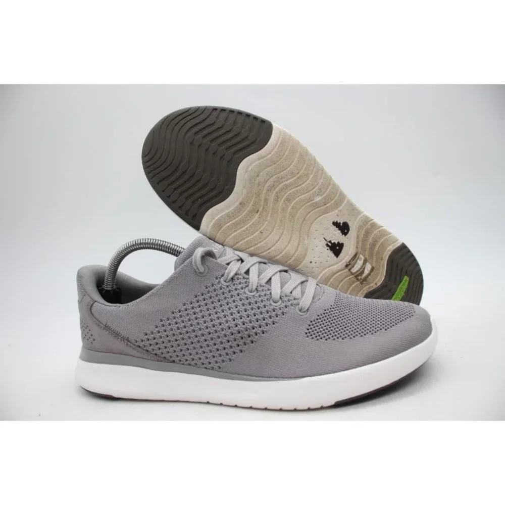 Kizik Shoes Men 10 Women 11.5 Graphite Gray Madrid Eco Knit Run Sneakers Unisex